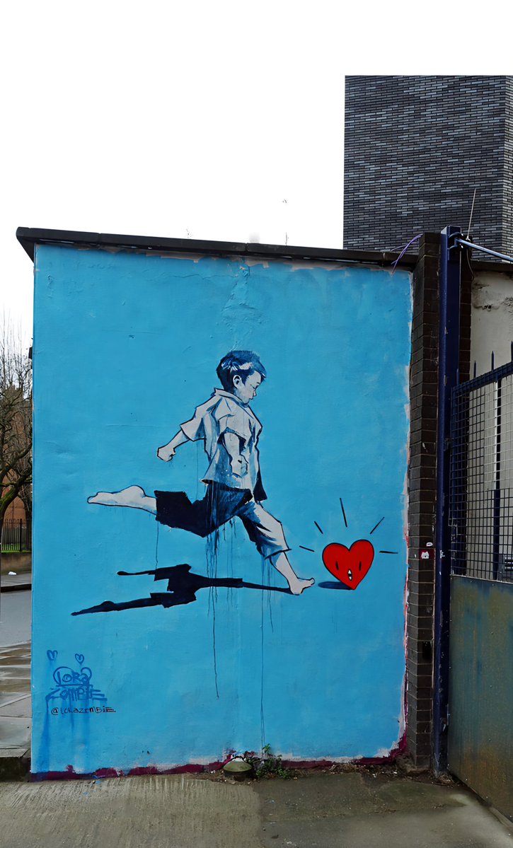 Burai_L's tweet image. Reggelek #graffiti #LoraZombi