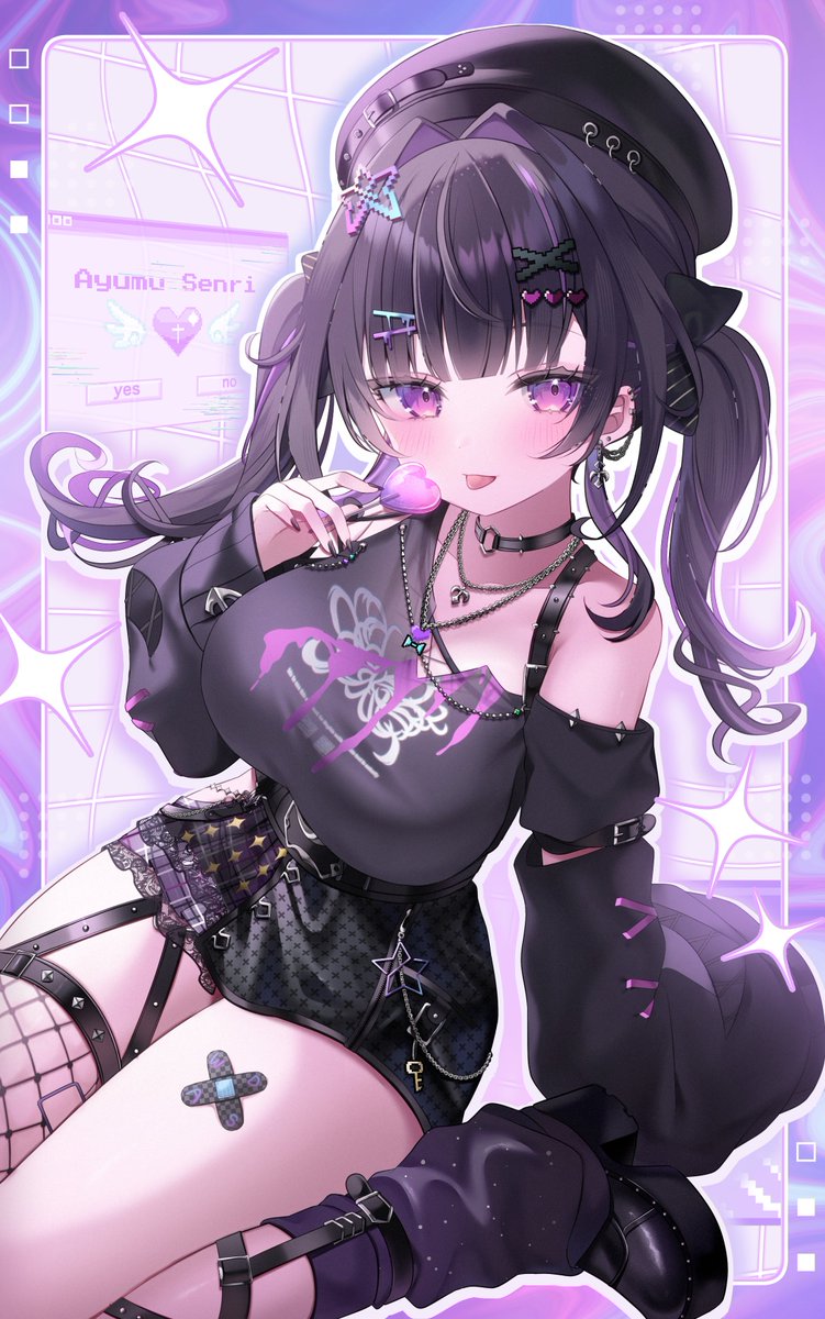 ·. ⟡ 💜⟡🖤⟡💜⟡🖤⟡.·
千凛あゆむちゃん𐨥ʅ 𐑽ꪭ ꪭ
·. ⟡ 💜⟡🖤⟡💜⟡🖤⟡.·

#あゆゆあーと 