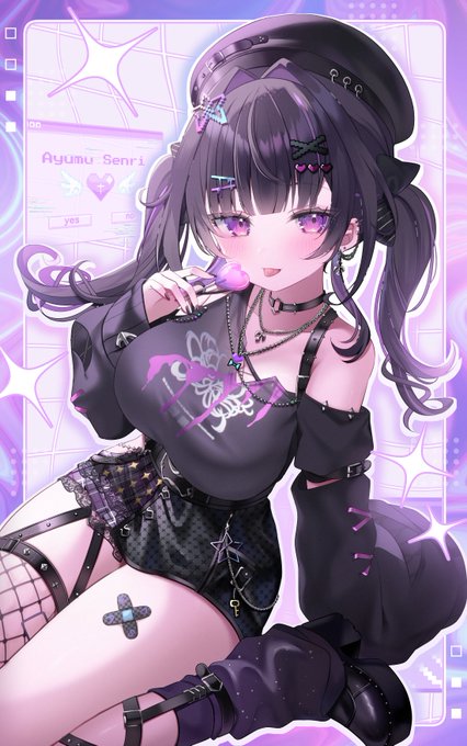 ·. ⟡ 💜⟡🖤⟡💜⟡🖤⟡.·
千凛あゆむちゃん𐨥ʅ 𐑽ꪭ ꪭ
·. ⟡ 💜⟡🖤⟡💜⟡🖤⟡.·

#あゆゆあーと 