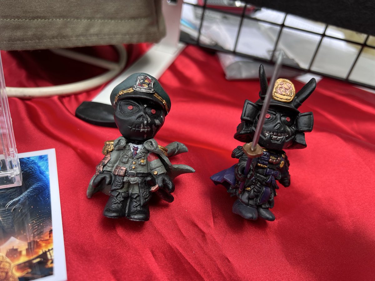 実は、フィギュア原型オイラが作りました
閣下の塗装力すげぇ✨

 #チェンサバ6