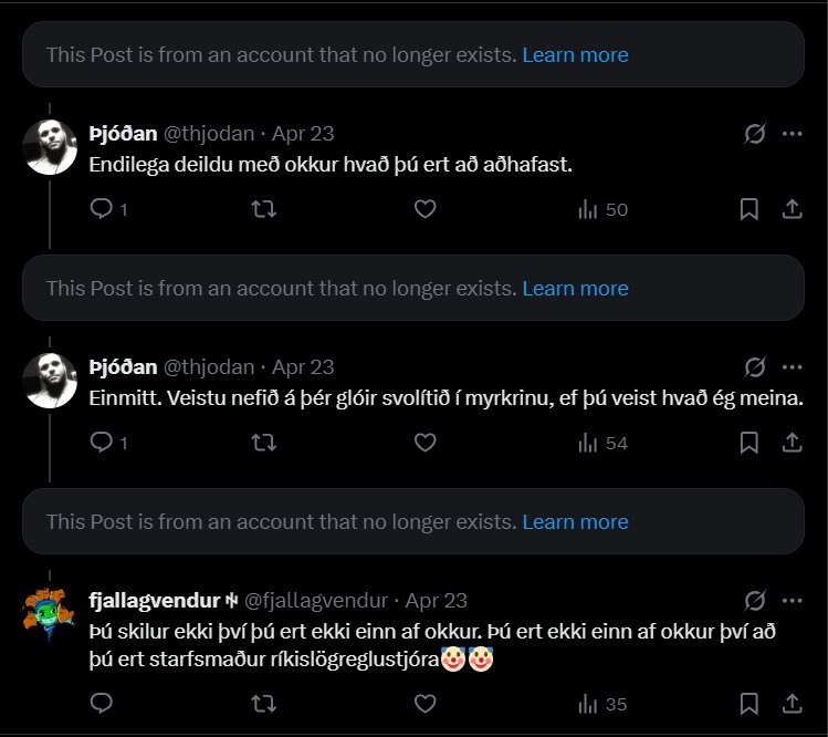 Bjössi Týra tweet media