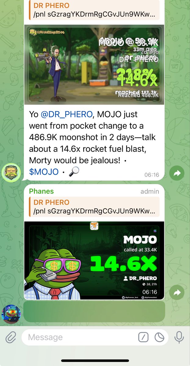 14.6x on $MOJO
LFG🔥🚀🚀🚀

sGzragYKDrmRgCGvJUn9WKwrmnUZwfmkNQLTSPfdMNq