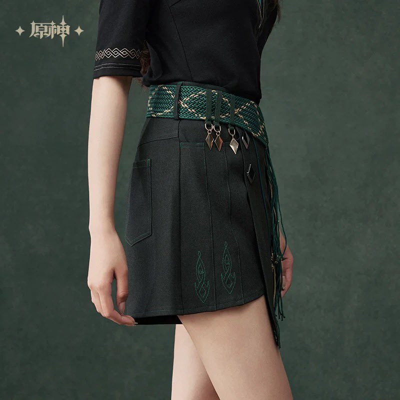 Genshin__Update's tweet photo. Alhaitham Theme Impression Series Irregular Skirt Pants
Available for pre-order on April 24
Price: 329 CNY
Tmall link: https://t.co/Bz4qBACBw5 
#GenshinImpact #原神 #원신 #Alhaitham https://t.co/XRrgk4w5jx