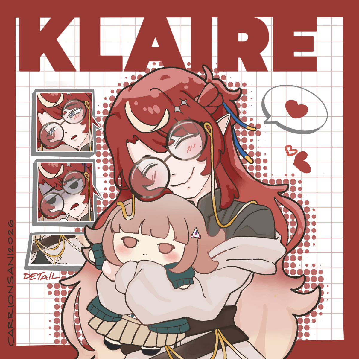carrionsani's tweet photo. solo ver. (klaire is @takotsukis' sona 🐟) it took me long to finish but i had fun 🥹
#Lunarsona https://t.co/wfjnQSuIUB