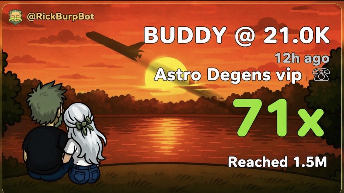 astro_degens's tweet photo. GM ☀️
VIP went insane today 189x • 156x • 134x • 77x all hit. just early entries

We’re already rotating into the next play… loading heavy 👀
Another potential 100x memecoin just dropped in VIP.

If you missed today, don’t miss the next one 👇
Join now: https://t.co/S2ls91EmWy
