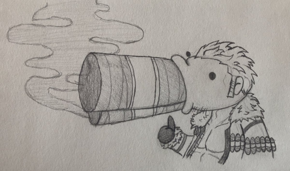 A funny guy 

#onepiece #smoker #traditional #art