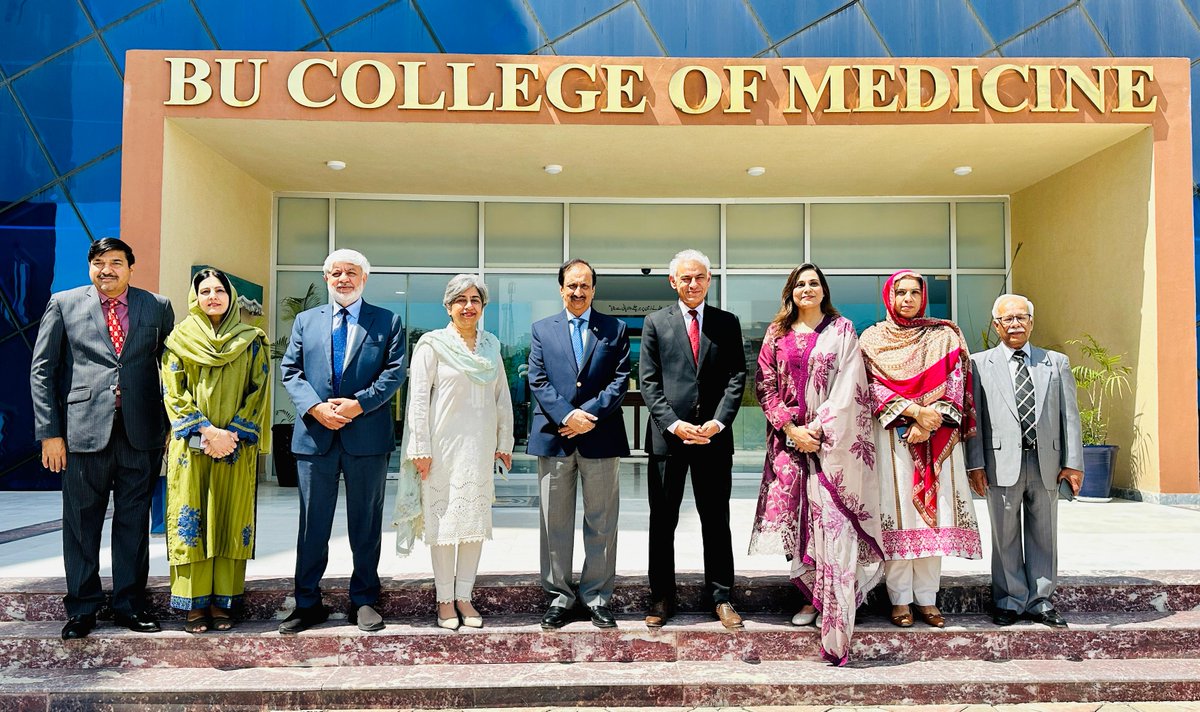 lab_citi's tweet photo. A Memorandum of Understanding (MOU) between Bahria University Health Sciences, Islamabad &amp; CITILAB (Dr. Jamal Nasir)
Signing with Director General Admiral Abdul Basit Butt,
Principal Maj. Gen. Rtd Prof.Dr.Shazia Nisar
Prof. Dr. Wafa Omer (HOD Pathology)
#BahriaUniversity #citilab https://t.co/SVKSb5pAKY