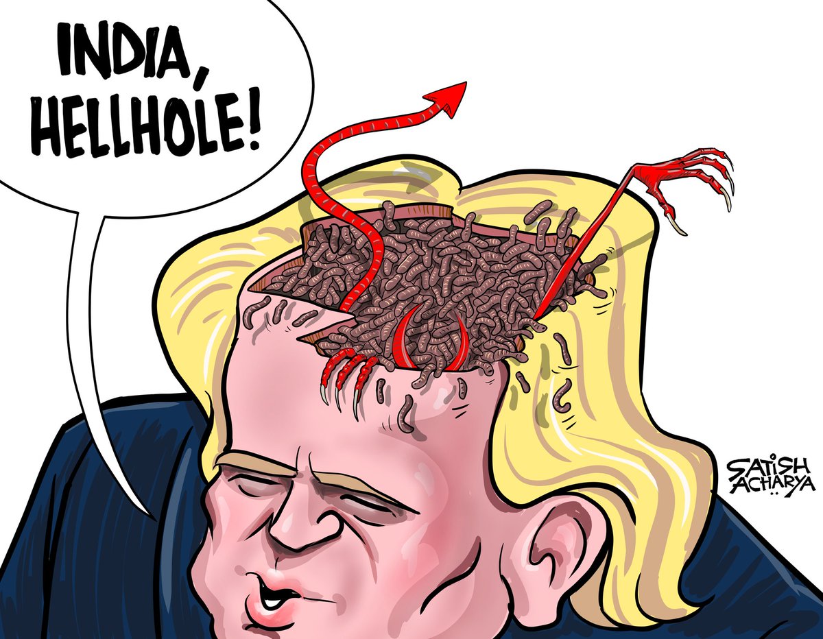 satishacharya's tweet image. Hellhole. #DonaldTrump #hellhole