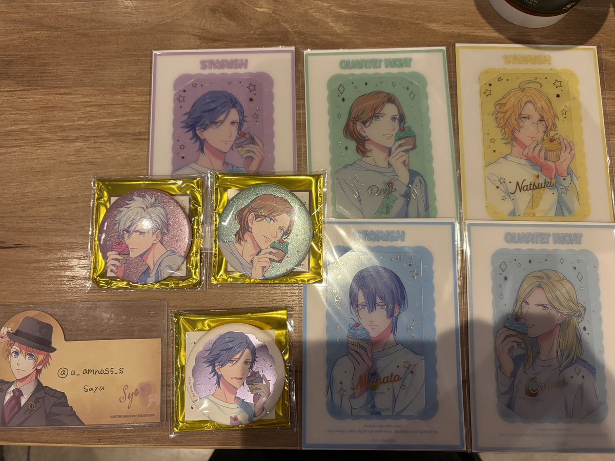 交換 うたプリ BGS 渋谷 マルイ 【譲】缶バッジ SPレア 蘭丸、嶺二 N