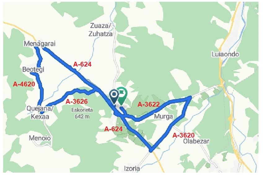 trafikoaEJGV's tweet image. 🚴 🏆 Adi trafikoarekin “XLVI. PREMIO SAN PRUDENCIO” kirol probagatik.

🚴 🏆 Atención al tráfico por la prueba deportiva “XLVI. PREMIO SAN PRUDENCIO”.

📌 #AYALA #AIARA
🗓️ 2026/04/25
⏰ 11:00
 ☎  011 

#Trafikoa #Kirol_Proba