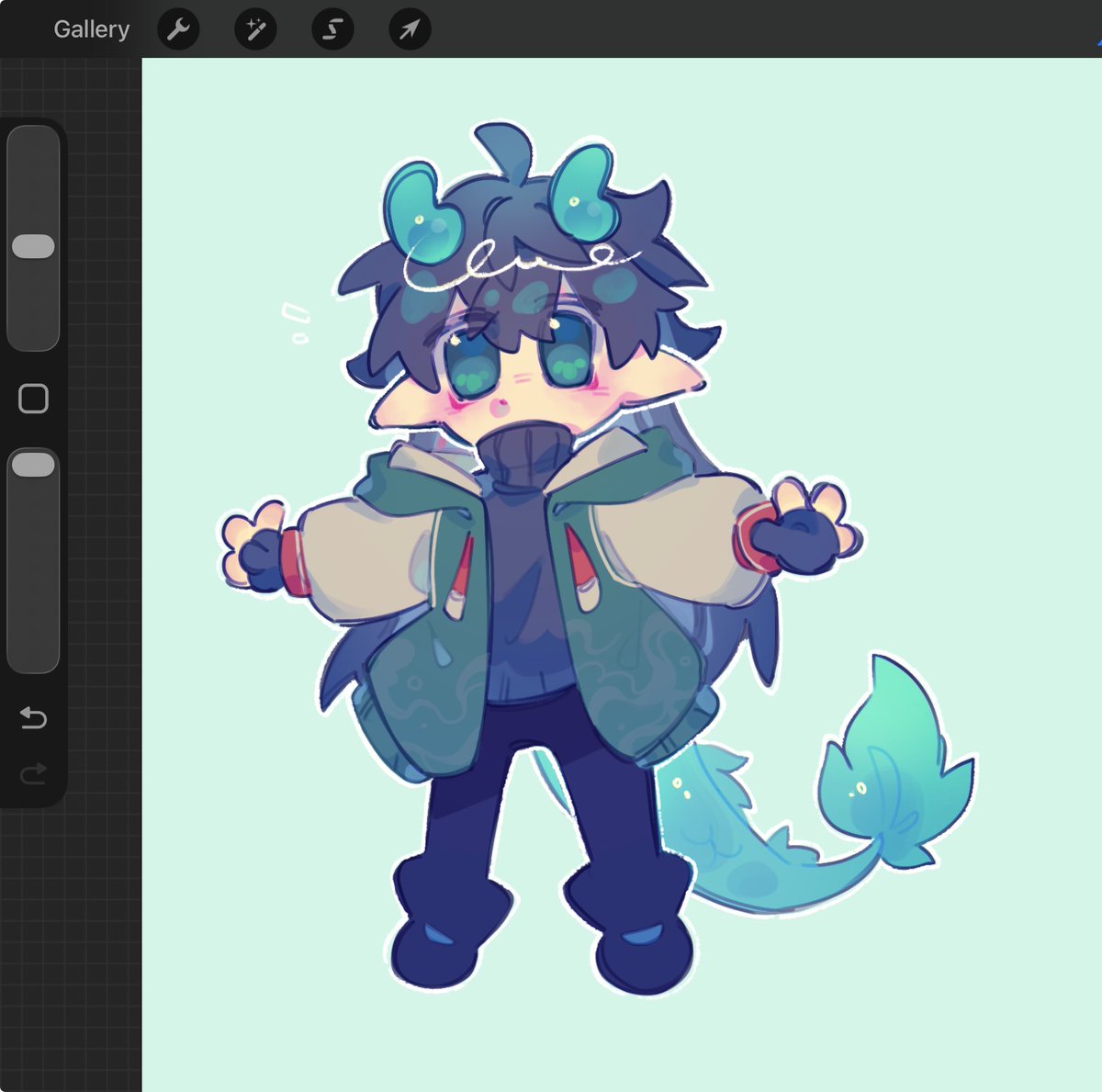 timely_danheng's tweet photo. His cuteness was too much so i colored him https://t.co/tqCHpI1arN