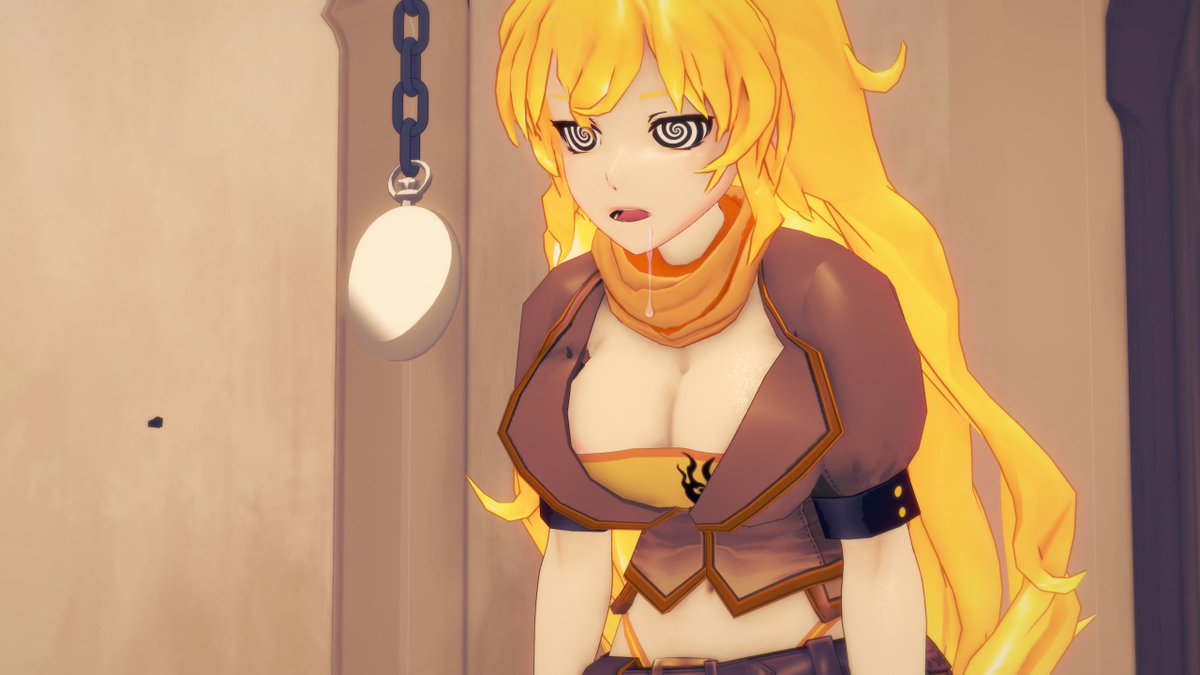 Smug Yang doesn't realize busty blonds get hypnotized INSTANTLY it's just one of those unwritten rules of life
