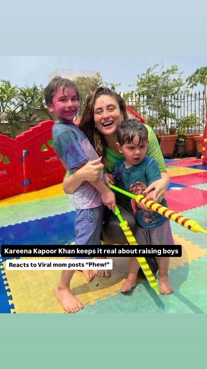 TeamTFW's tweet image. Kareena Kapoor Khan gives a hilarious peek into moms life as she reshared a relatable post on her Instagram story👀
•
•
•
•
•
•
•
#tfw #TheFansWorld #KareenaKapoorKhan #Momlife #Bollywoodmom