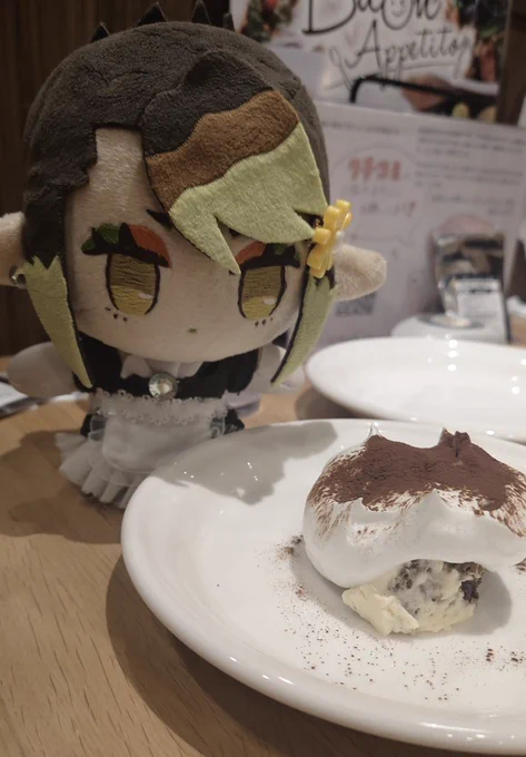 妹と一緒に食べてきました ニョッキとパンケーキ目当てだったのにまさかの両方品切れで涙のレッカルです ニョ〜 コラボ期間とか関係なくまた来てやるぜ 悔しさを乗り越えるためのティラミス そして味のあるポップ