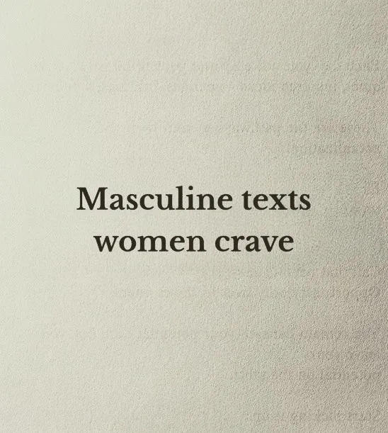 BeyondhistoryX's tweet photo. 7 Masculine Texts Women Crave:

Most men were never taught this, and it shows. https://t.co/CgMEditZqg