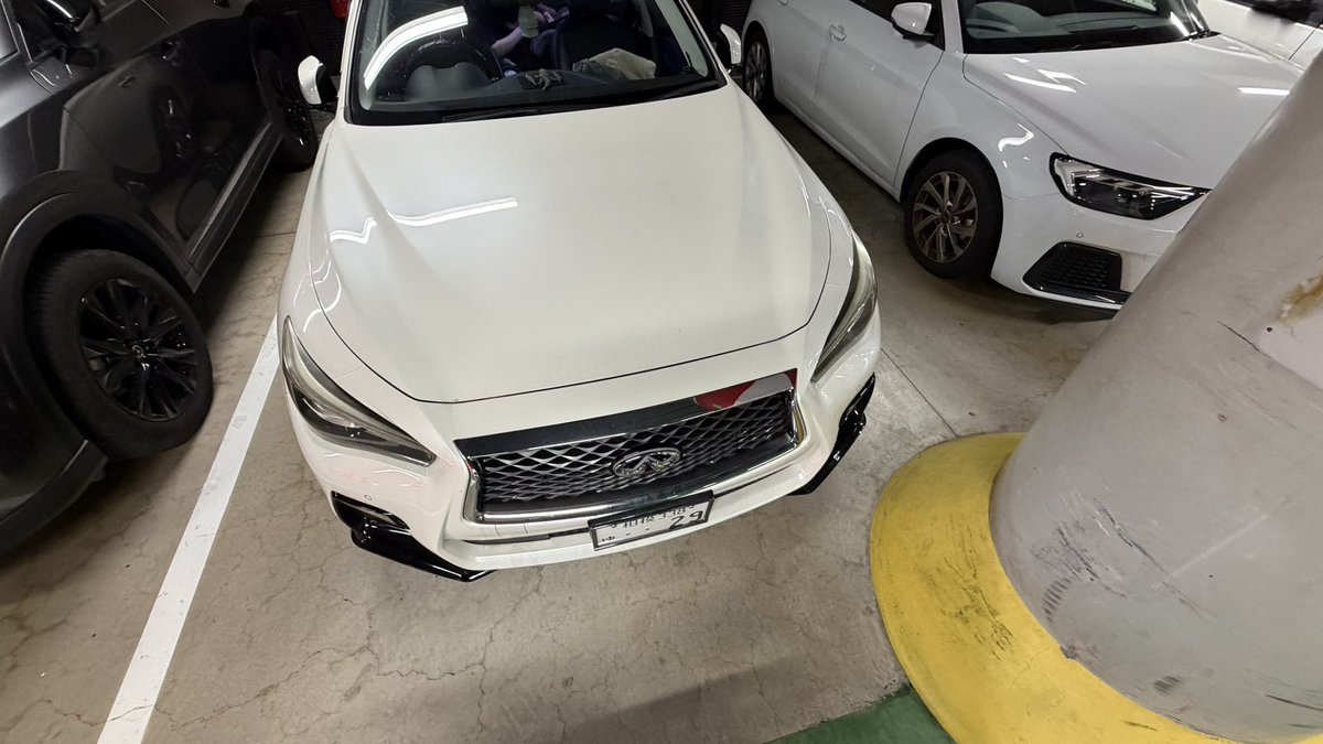 yu_9929libra's tweet photo. 横浜め！なかなか難易度高いぞこの駐車場、、、 https://t.co/BNLIoofLha
