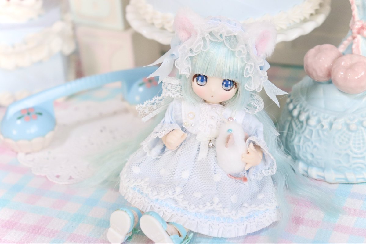 🩵🍼🐱べびーにゃーさりーset🐱🍼🩵

みんなに愛される子猫ちゃんに変身🪄できちゃうセット✨

ぜひガラガラとねずみのぬいぐるみで遊んであげてお世話をお楽しみください🍼💕

Sugar Sugar Party 4でアウトフィット販売します！

よろしくお願い致します🐾
 #シュガパ４　#シュガーカップス #Renette