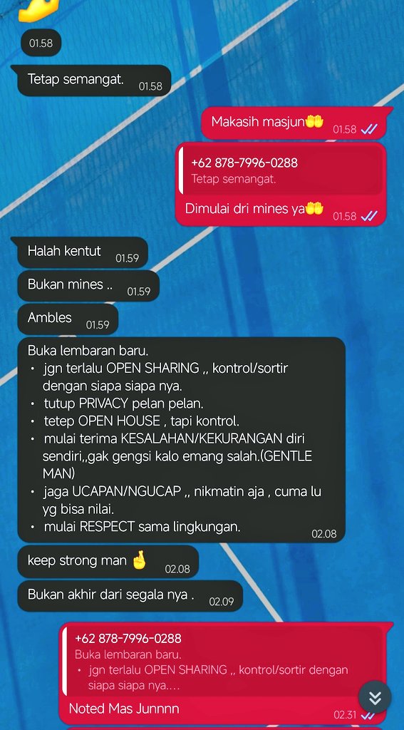 FazarrRZ's tweet photo. Tutup book 24.04.26

Pelajaran Mahal yang gua beli dari 5 tahun kebelakang, 
Bukan akhir tapi awal mulai kebangkitan buat diri sendiri ✌ https://t.co/vc4gvWKuOm