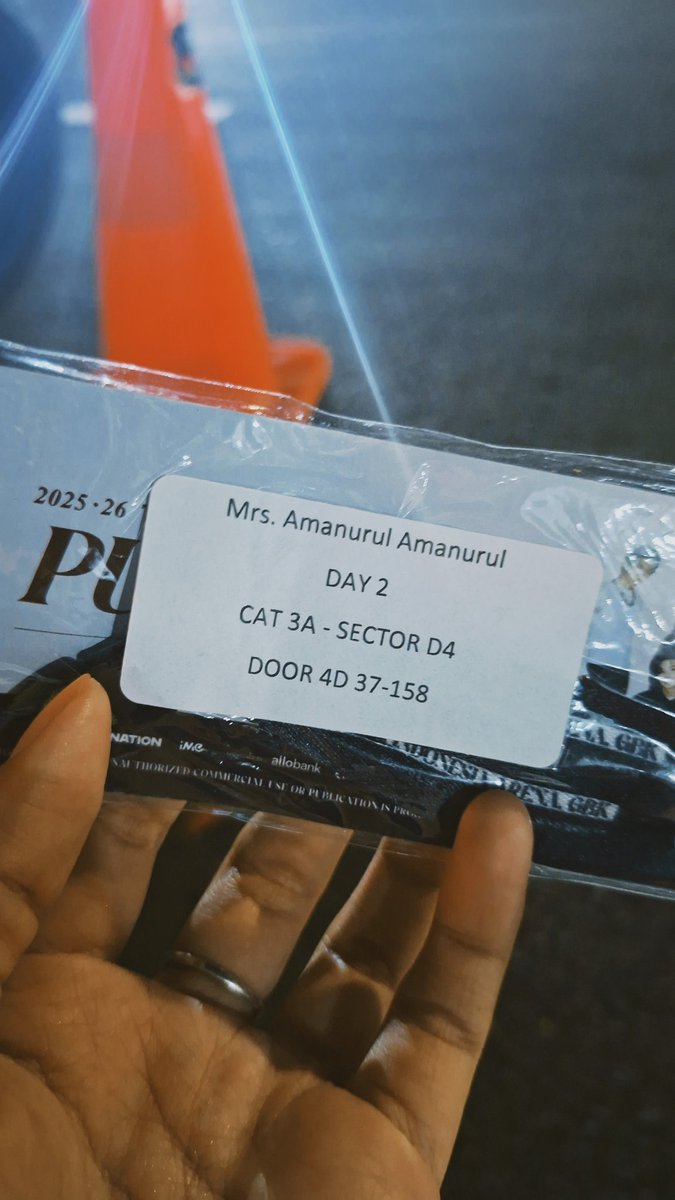 Ada yang masih nyari tiket pulse on day 2 gak ???
Kalau ada aku mau jual, sudah dalam bentuk wb
Harga : Rp. 1.700.000 
(Soalnya buyer sebelumnya Hnr) 😭😭😭