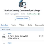 Photo by Bucks County CC Baseball (@bucksccbaseball)