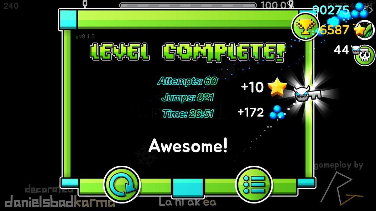 _PoCle's tweet photo. NOMAD 100% 17,223 Attempts // IMO slightly harder than EITW https://t.co/VDHHJeiUGS