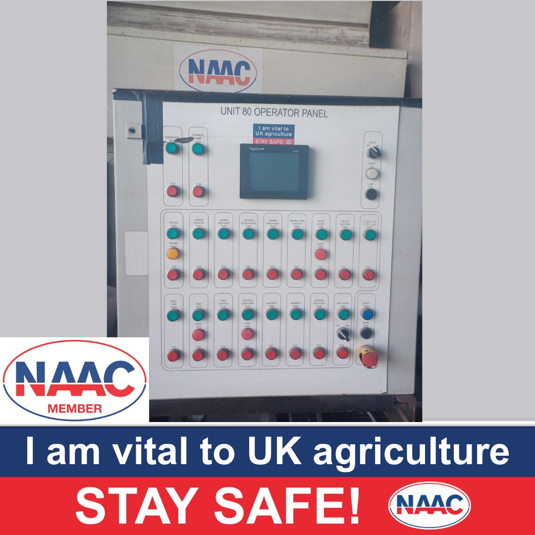 TheNAAC's tweet image. 𝐍𝐀𝐀𝐂 𝐌𝐞𝐦𝐛𝐞𝐫𝐬 𝐭𝐚𝐤𝐢𝐧𝐠 𝐬𝐚𝐟𝐞𝐭𝐲 𝐬𝐞𝐫𝐢𝐨𝐮𝐬𝐥𝐲. Post a photo of where you've put your sticker to remind you to make the right choices &amp;amp; go home to your loved ones. naac.co.uk/naac-safety-ca… #IamVitaltoUKAgriculture #StaySafe! #Agriculture #Farming @AgriiUK