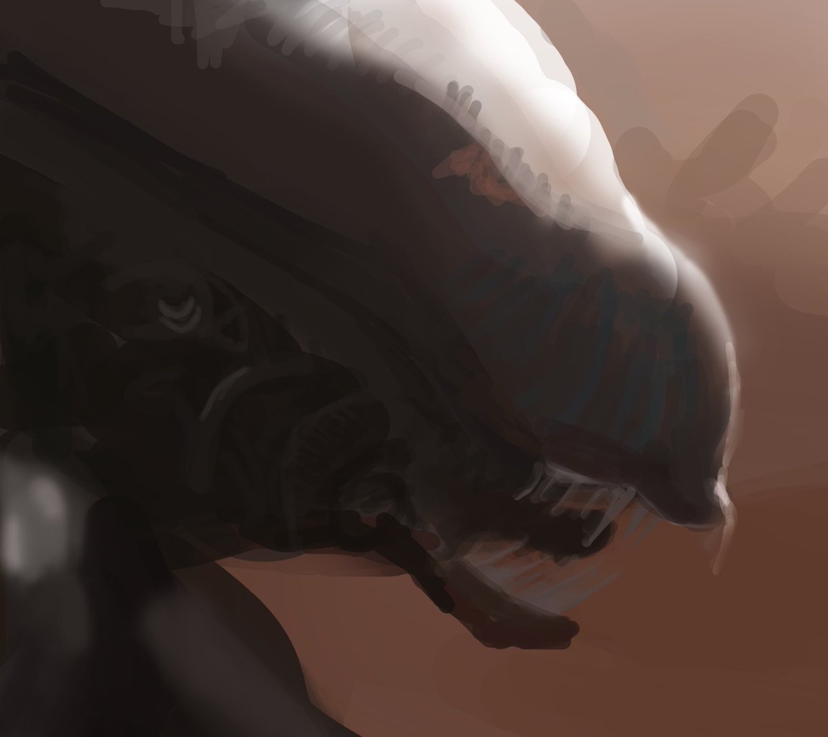 Herr_NickWilde's tweet photo. Alien – lighting study after Craig Mullins

#digitalpainting #conceptart #alien #scifiart #lightingstudy #moodpainting #cgart #artstudy https://t.co/Twr1JNV4um