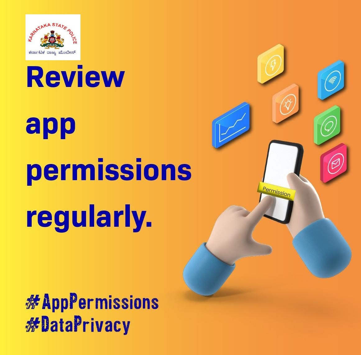 sphaveri's tweet image. App Permissions📷
#haveriPolice
#DataPrivacy #StaySafe #BeAware #BeSecure