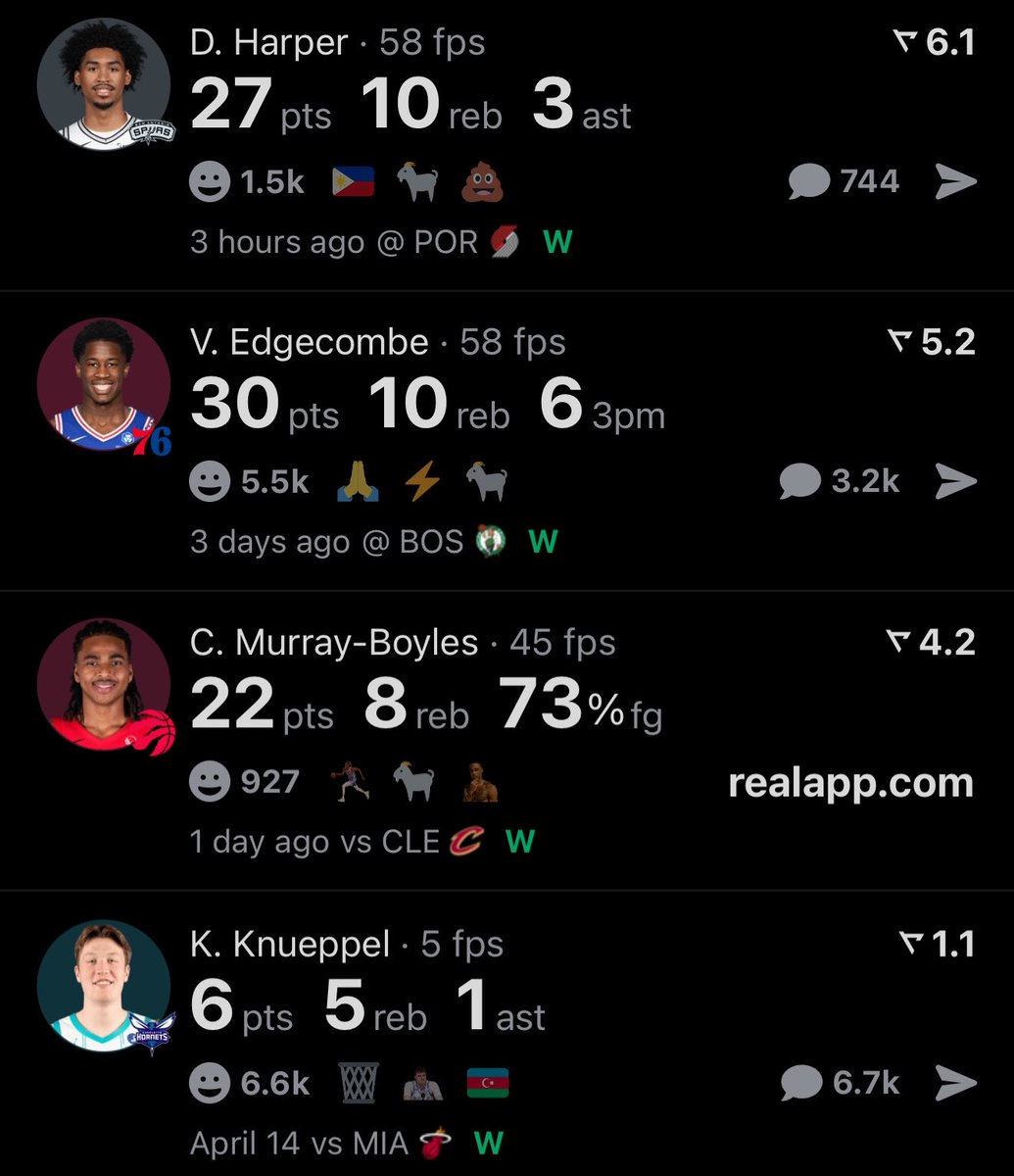 Real App tweet media