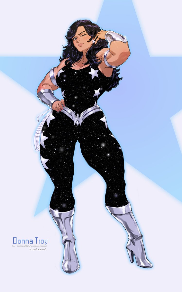 Commission for deviantart.com/crimsonflamingo

"All throughout my life, I’ve been shown love by more people than I could hope to count. From Diana, to the Amazons, to the Titans…in spite of all the trials and hardships I’ve faced, they’ve been there by my side. How else could I repay