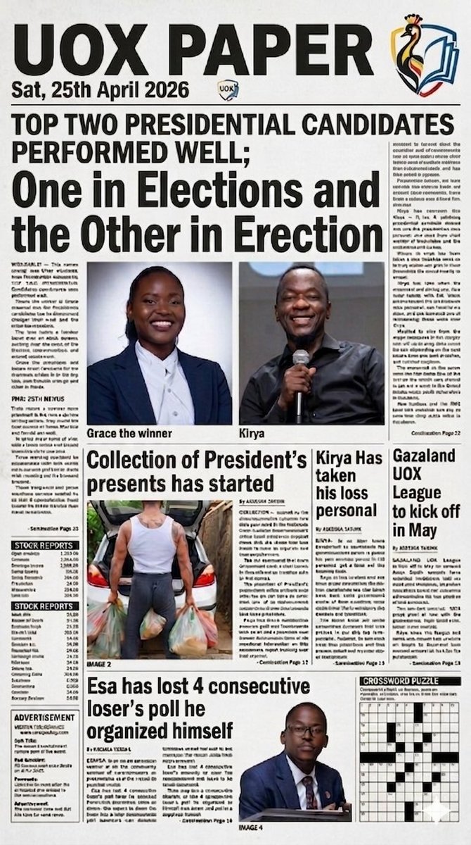 U.O.X paper tweet media