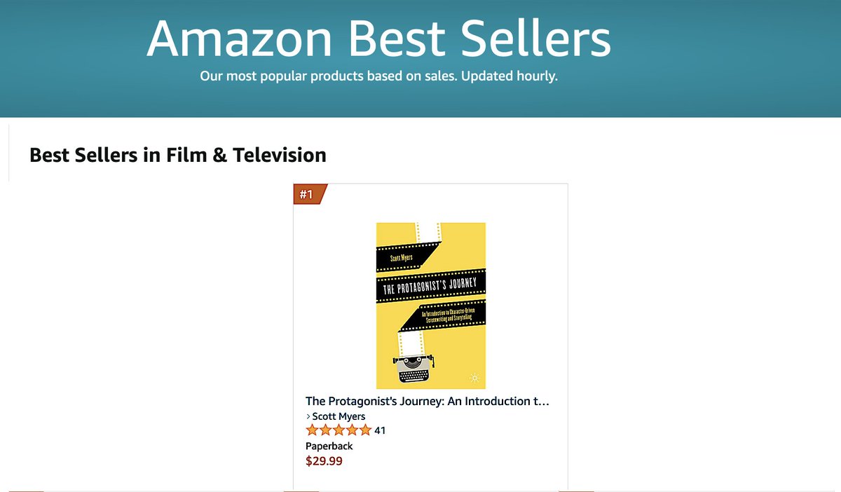 GoIntoTheStory's tweet image. "The Protagonist's Journey: An Introduction to Character-Driven Screenwriting and Storytelling" is an Amazon #1 Best Seller. 40+ endorsements from screenwriters, novelists, academics. amazon.com/The-Protagonis… #storytelling #fiction #screenwriting #writing