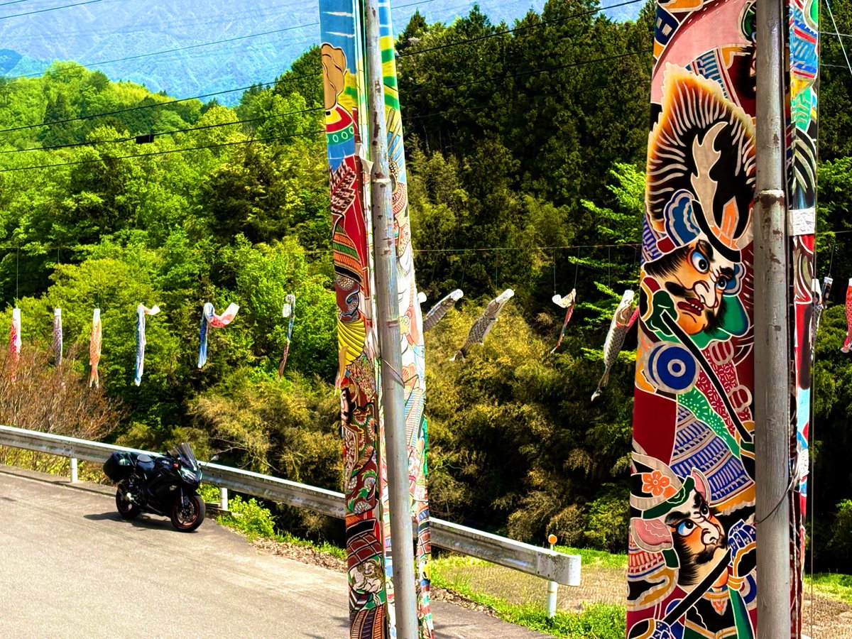 Ryo_Ninja1000's tweet image. 春が過ぎるのはあっという間。
山は緑が濃くなってます🤭🤭
#Ninja #Ninja1000 #忍千 #ツーリング