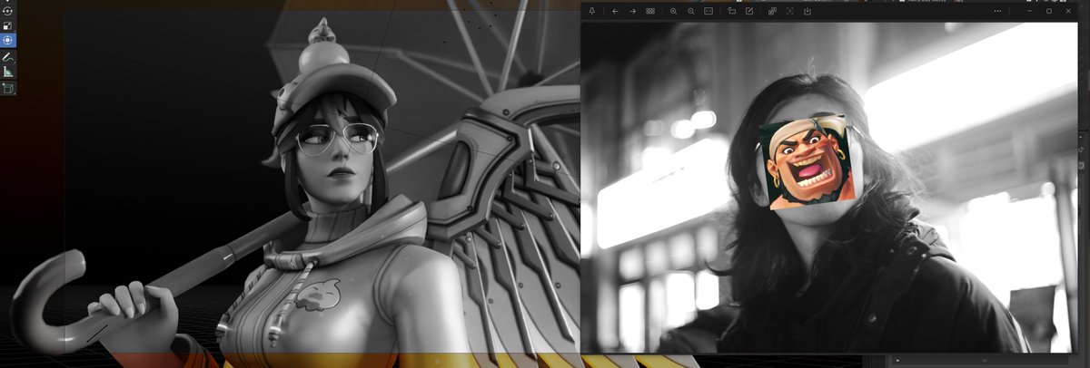 L1MP3H's tweet photo. quick practice inspired by my friend’s photo https://t.co/ksfwjtTuUx