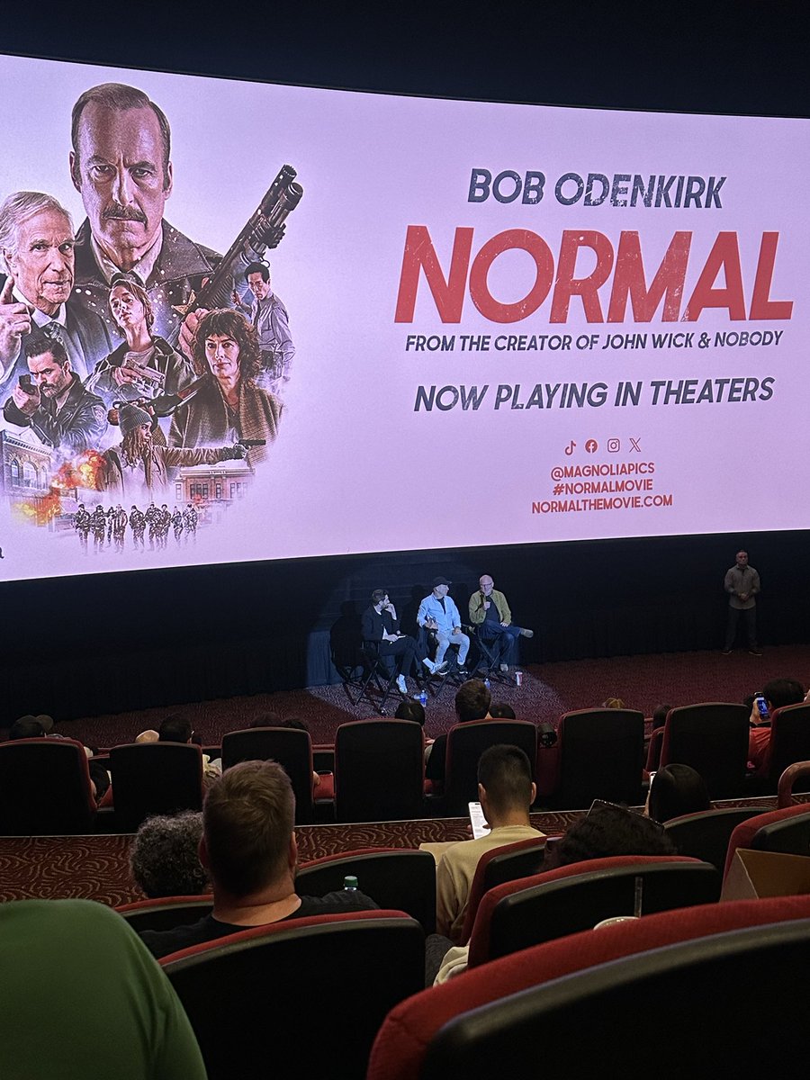 wackymondo's tweet photo. Had  a pretty damn good week. Got to see a lot of movies with Q&amp;As, meet Mick Foley, and see Free Throw. You love to see it. https://t.co/DvYY9TPp8F