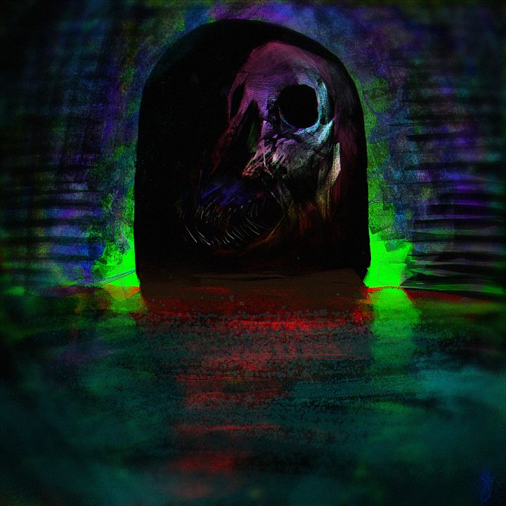 Art of the Day! "What Lurks in the Sewers". Buy at: ArtPal.com/ArthurColeArt?…