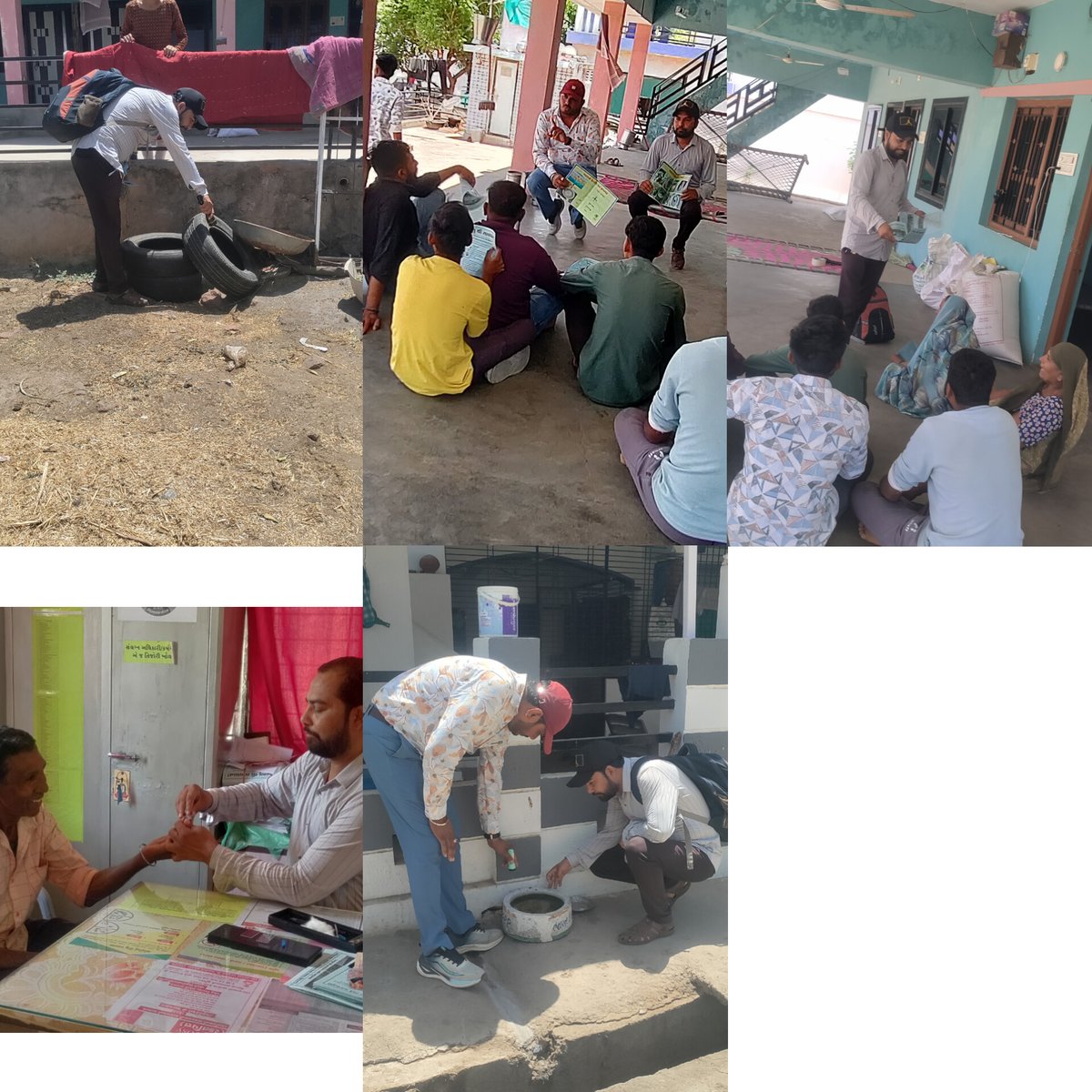 વિશ્વ મલેરિયા દિવસ ના રોજ AAM વરતોલ  માં  મલેરિયા જનજાગૃતિ માટે પોસ્ટર&amp; બેનર ફ્લિપ ચાર્ટ દ્વારા SBCC ,ALA, પત્રિકા વહેચણી કરવામાં આવી