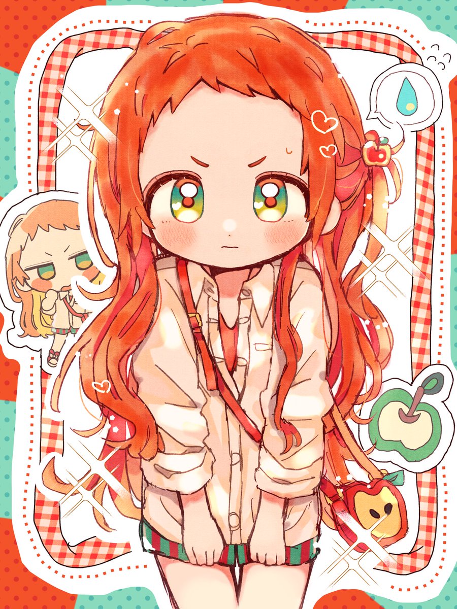 女の子になった朱(あや)くん🍎