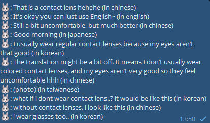 eyjayhan_'s tweet photo. chih en so good he uses 5 (?) languages in communicating with us~ https://t.co/VDu1QGqh6A