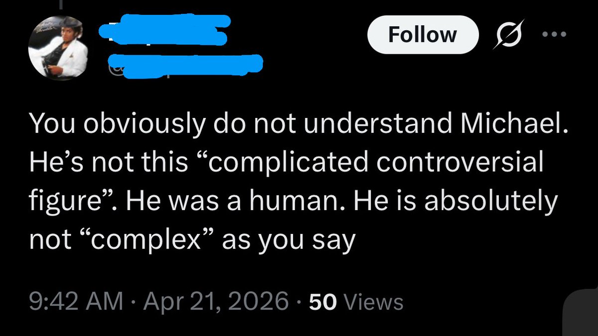 Can’t stop thinking about this, probably the best reply I’ve gotten to anything ever