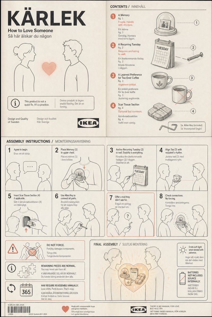 Assembling Love: A Vintage Guide to Connection - PromptGather image 1