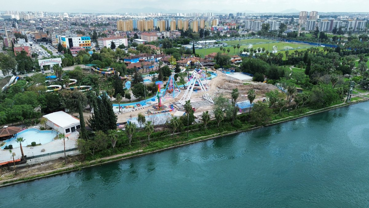 Adana’da lunapark geri dönüyor: Yeni adres eski Aqualand alanı