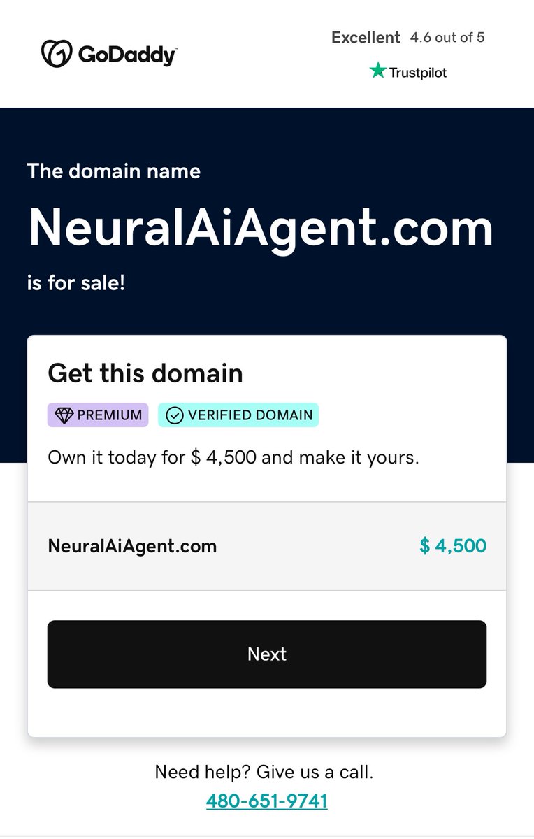 metaverse_gym's tweet image. 🚀 Premium AI Domain For Sale

NeuralAiAgent.com🔥

Perfect for your next AI agent, neural network, or intelligent automation project

✅ Brandable
✅ Memorable
✅ AI-ready

Only $4,500 on @Afternic

Grab it here: 

#DomainForSale #NeuralAI #AIAgents