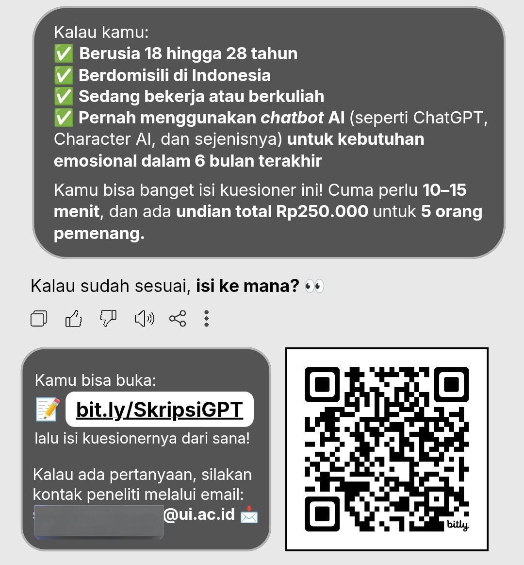 ً˙ᵕ˙ LINK KUESIONER ON 📌 tweet media