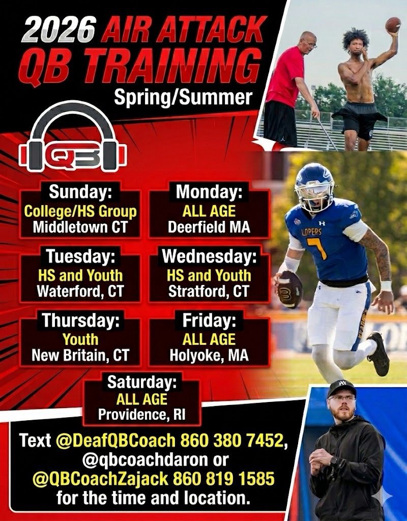 Deaf QB Coach tweet media