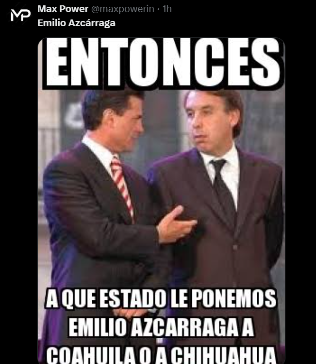 LaDelanteraGoat's tweet photo. @El_Hincha12 En la REUNION DE DUEÑOS ya se estipulo LA FINAL de este torneo q será #America vs #Pumas o alguien más, por que? xq quieren darle la "MEJOR IMAGEN" AL ESTADIO AZTECA y 💸 GUARDEN EL TWEET #Televisa #Tudn #Azcarraga #Mundial2026 #Espn #FoxSports #Somosfox #Toluca #Chivas #Jardine https://t.co/ZYABeuNEe0