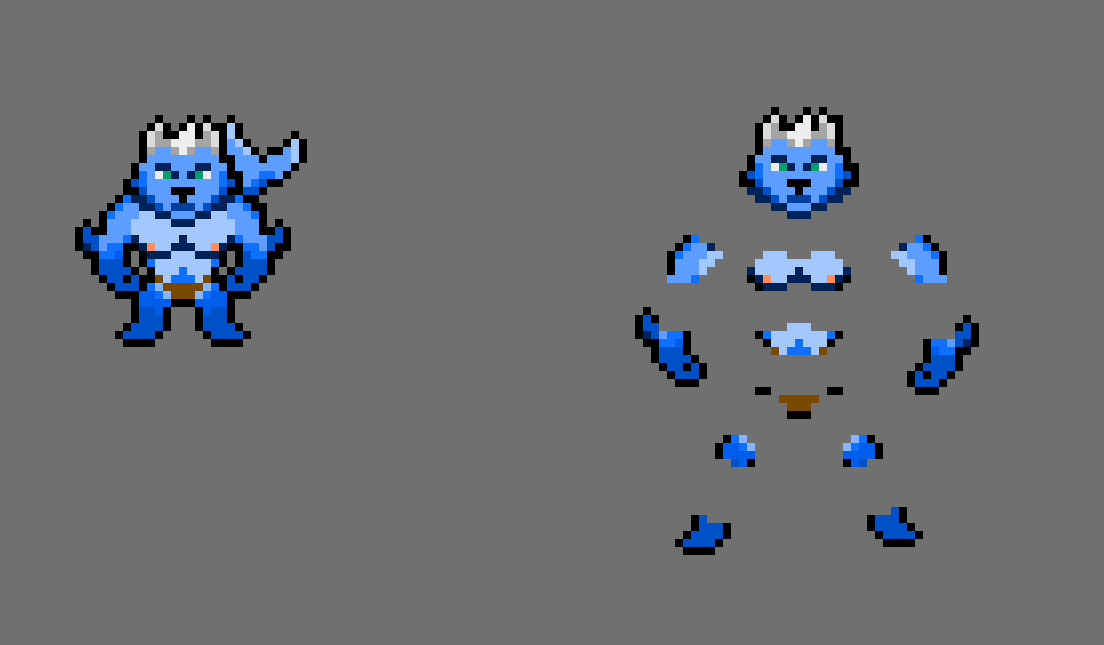JumpSharkGames's tweet photo. - - - E X P A N D - - -

WIP sprites for an important character! #furry #furryart #furrypixelart #furrygame #furrygamedev #pixelart #gamedev https://t.co/Fhr4h87g3r