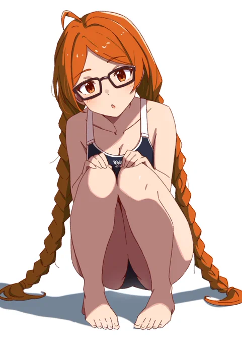 水着描きたいゲージが溢れそうだったので水着 #大神環