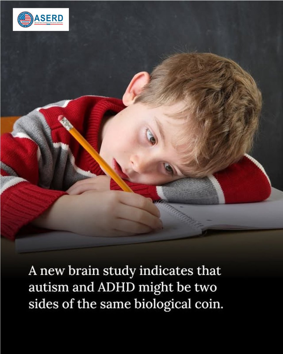 InfoAserd's tweet photo. 🧠 Autism &amp; ADHD may share the same biology.
Severity of traits—not diagnosis—shapes brain connectivity.
🌐 https://t.co/zc90oqFmRR
📧: info.aserd@gmail.com
#aserd #Autism #ADHD https://t.co/cpTSdu9sSu