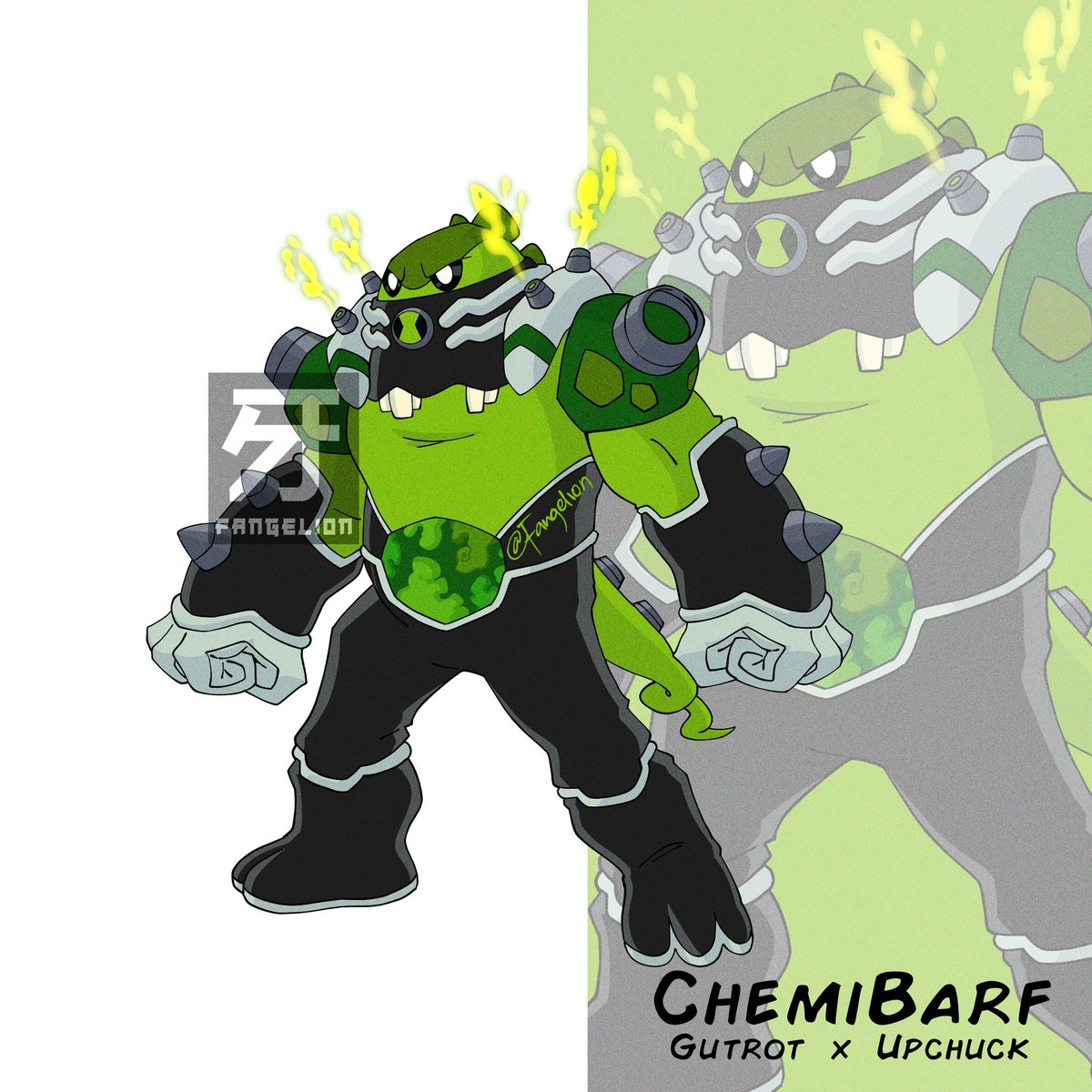 Next Ben 10 aliens fusion my version. -ChemiBarf -TrackHopper #Ben10 # ...
